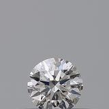 0.21 carat Round diamond F  IF Excellent