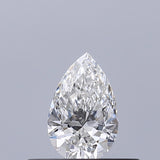 0.24 carat Pear diamond E VVS2 