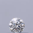 0.21 carat Round diamond F IF Excellent