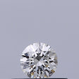 0.21 carat Round diamond F VVS1 Excellent