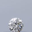 0.19 carat Round diamond F VVS2 Excellent