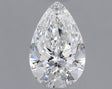 0.71 carat Pear diamond F VS2 