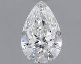 0.71 carat Pear diamond F VS2 