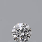 0.18 carat Round diamond E  VVS2 Excellent