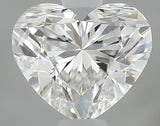 0.80 carat Heart diamond F VVS2 
