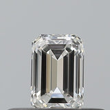 0.23 carat Emerald diamond F  VVS2