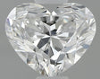 0.71 carat Heart diamond D VS2 