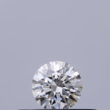 0.19 carat Round diamond E VVS2 Excellent