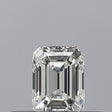 0.24 carat Emerald diamond F VVS1 
