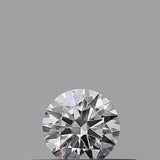 0.18 carat Round diamond E VVS2 Excellent