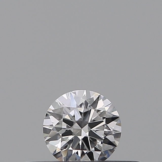 0.18 carat Round diamond E VVS2 Excellent