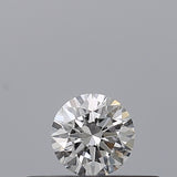 0.19 carat Round diamond E VS1 Excellent