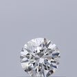 0.25 carat Round diamond E VVS2 Excellent