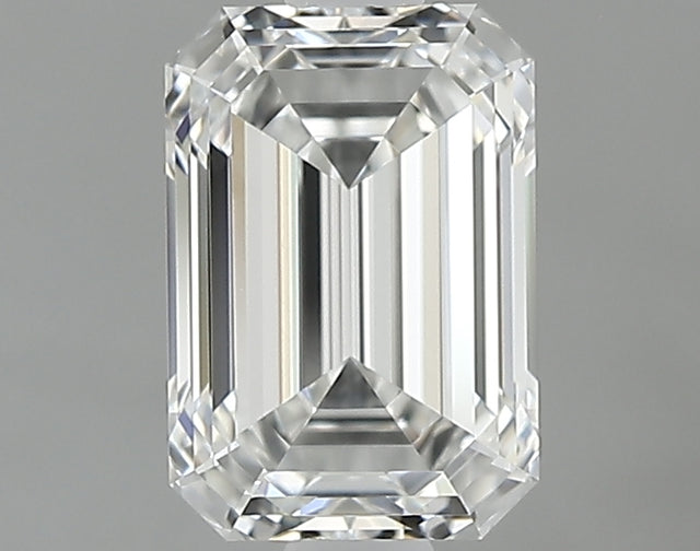 1.01 carat Emerald diamond F VVS2 