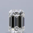 0.50 carat Emerald diamond H VVS2 