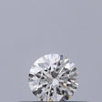 0.19 carat Round diamond E VVS2 Excellent