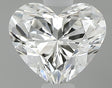0.51 carat Heart diamond H VVS1 