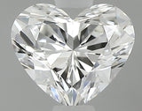0.51 carat Heart diamond H VVS1 