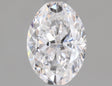 0.71 carat Oval diamond D VVS2 