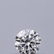 0.18 carat Round diamond E VS1 Excellent