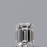 0.27 carat Emerald diamond F  VVS2