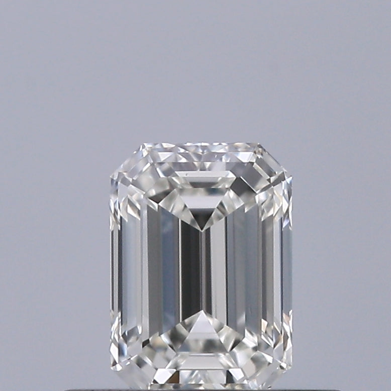 0.40 carat Emerald diamond H VVS2 