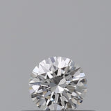 0.25 carat Round diamond F  IF Excellent