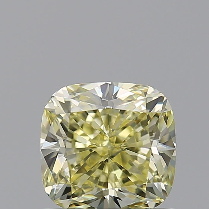 0.80 carat Cushion diamond  Yellow VS1