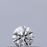 0.18 carat Round diamond E VVS1 Excellent