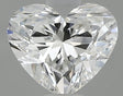 0.50 carat Heart diamond F VVS1 