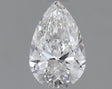 0.60 carat Pear diamond F VS2 