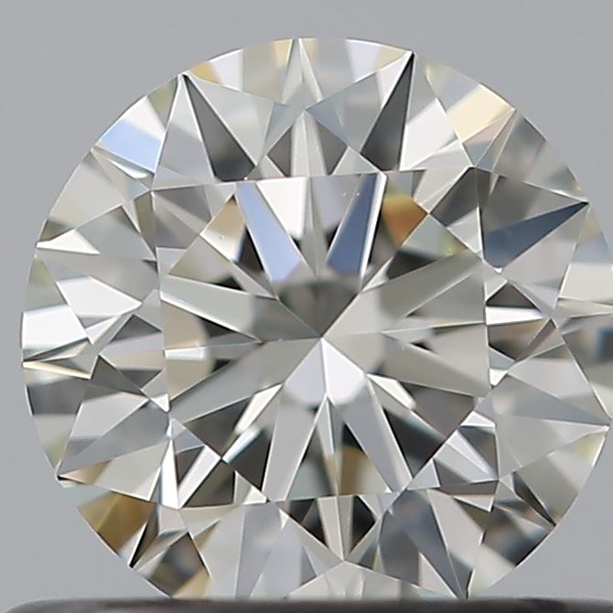 0.53 carat Round diamond K  VVS1 Excellent