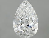 0.62 carat Pear diamond E VVS2 