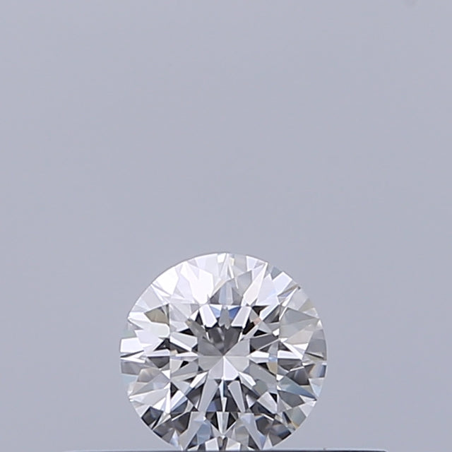 0.18 carat Round diamond D VVS1 Excellent
