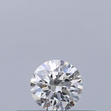 0.19 carat Round diamond E VVS1 Excellent