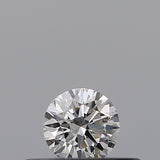 0.18 carat Round diamond D  VVS1 Excellent