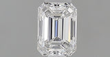 0.23 carat Emerald diamond D  VVS2