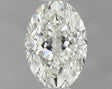 0.50 carat Oval diamond J VVS1 