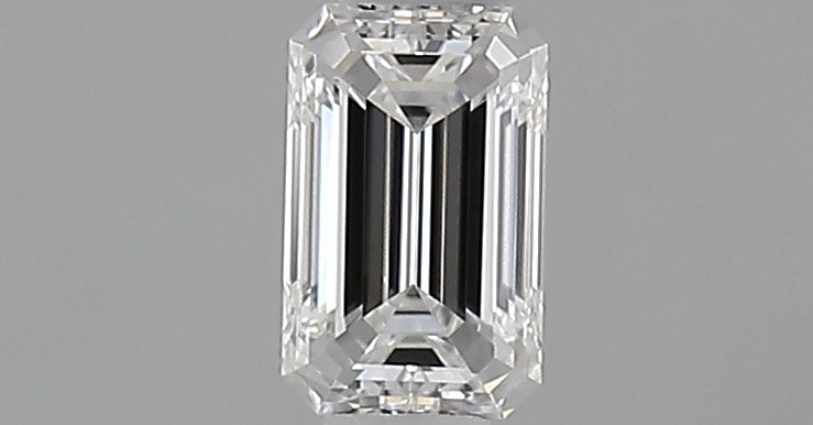 0.27 carat Emerald diamond E VVS2 