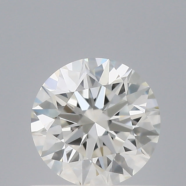 0.53 carat Round diamond F IF Excellent