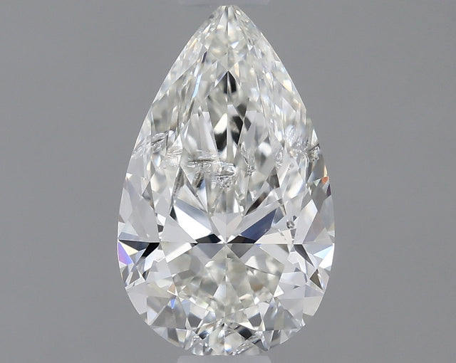 0.71 carat Pear diamond H SI2 