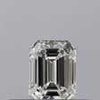 0.23 carat Emerald diamond F VVS2 