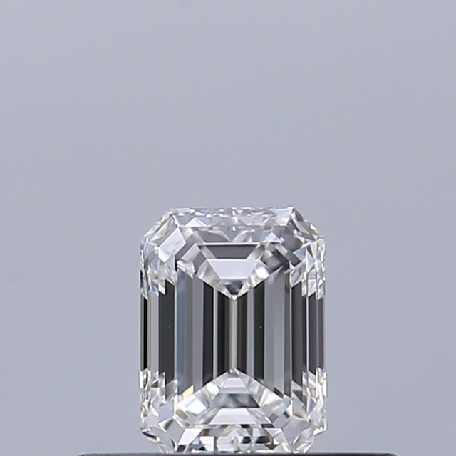0.30 carat Emerald diamond E VVS2 