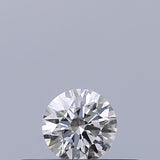 0.18 carat Round diamond F VVS1 Excellent