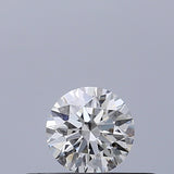 0.24 carat Round diamond F VVS1 Excellent