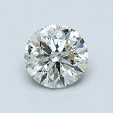 0.75 carat Round diamond J  I1 Good