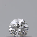 0.18 carat Round diamond E  IF Excellent