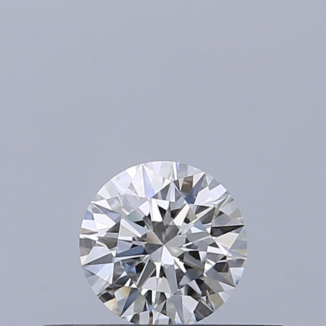 0.24 carat Round diamond E IF Excellent