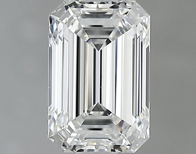 0.70 carat Emerald diamond E VVS2 