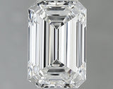0.70 carat Emerald diamond E VVS2 